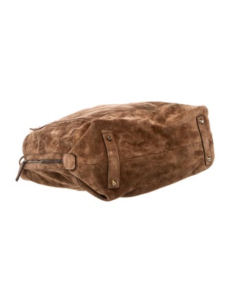 Brunello Cucinelli Suede Shoulder Bag