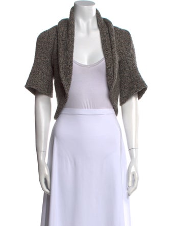 Brunello Cucinelli Cashmere Open Front Sweater