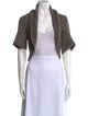 Brunello Cucinelli Cashmere Open Front Sweater