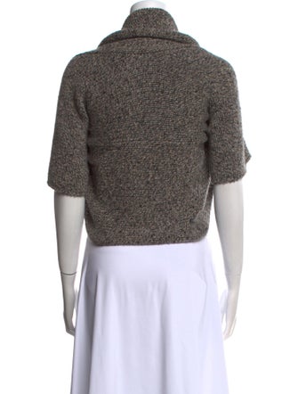 Brunello Cucinelli Cashmere Open Front Sweater