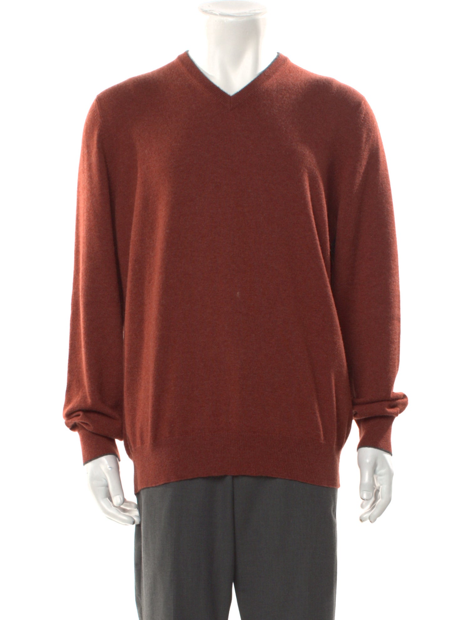 Brunello Cucinelli Cashmere V-Neck Pullover