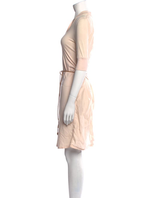 Brunello Cucinelli Scoop Neck Mini Dress