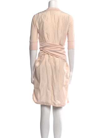 Brunello Cucinelli Scoop Neck Mini Dress