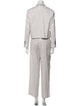 Brunello Cucinelli Linen Striped Pantsuit