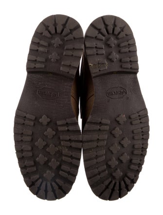 Brunello Cucinelli Suede Lace-Up Boots