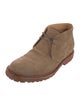 Brunello Cucinelli Suede Lace-Up Boots