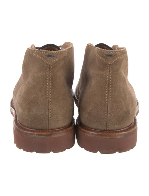 Brunello Cucinelli Suede Lace-Up Boots