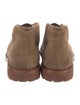 Brunello Cucinelli Suede Lace-Up Boots