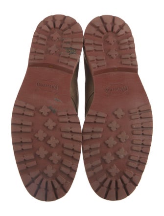 Brunello Cucinelli Suede Lace-Up Boots