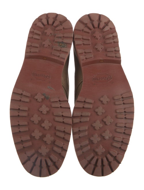 Brunello Cucinelli Suede Lace-Up Boots