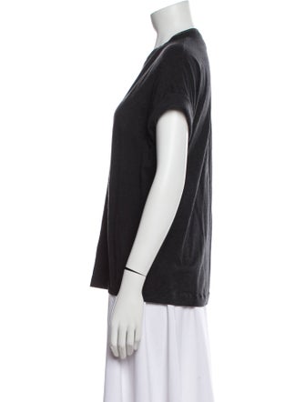 Brunello Cucinelli V-Neck Short Sleeve T-Shirt