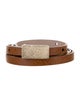 Brunello Cucinelli Skinny Leather Waist Belt