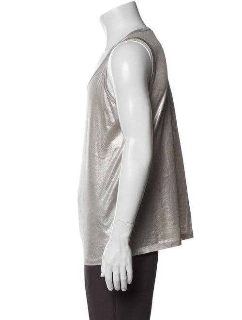 Brunello Cucinelli Scoop Neck Sleeveless T-Shirt