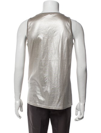 Brunello Cucinelli Scoop Neck Sleeveless T-Shirt