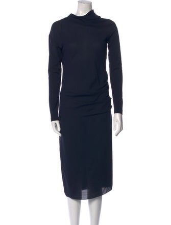 Brunello Cucinelli Virgin Wool Long Dress