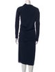 Brunello Cucinelli Virgin Wool Long Dress
