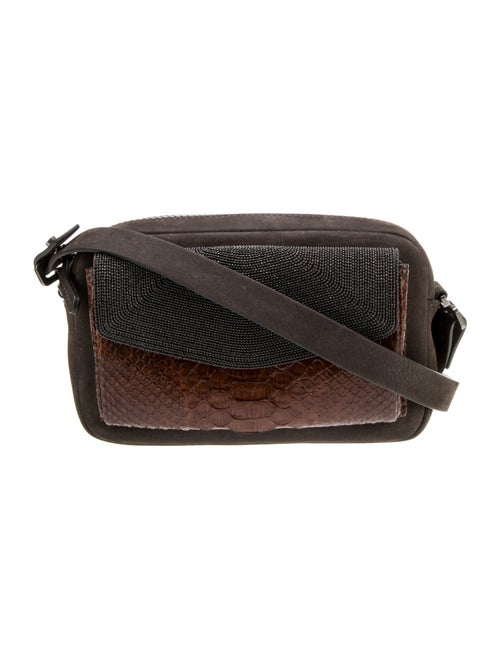 Brunello Cucinelli Suede Crossbody Bag