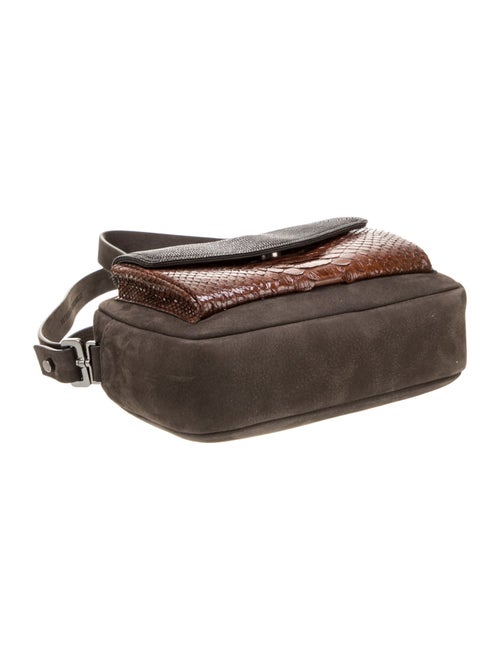 Brunello Cucinelli Suede Crossbody Bag