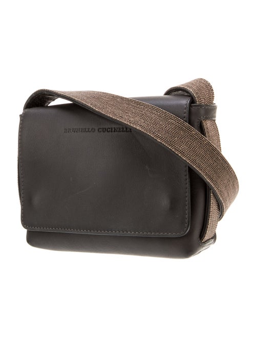 Brunello Cucinelli Leather Crossbody Bag