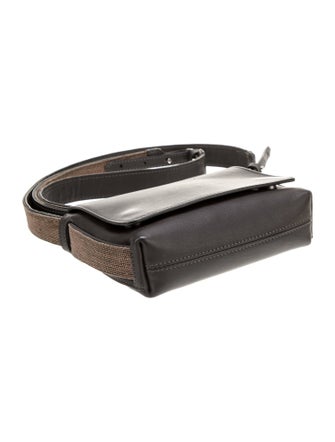 Brunello Cucinelli Leather Crossbody Bag