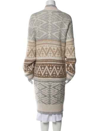 Brunello Cucinelli Cashmere Printed Coat