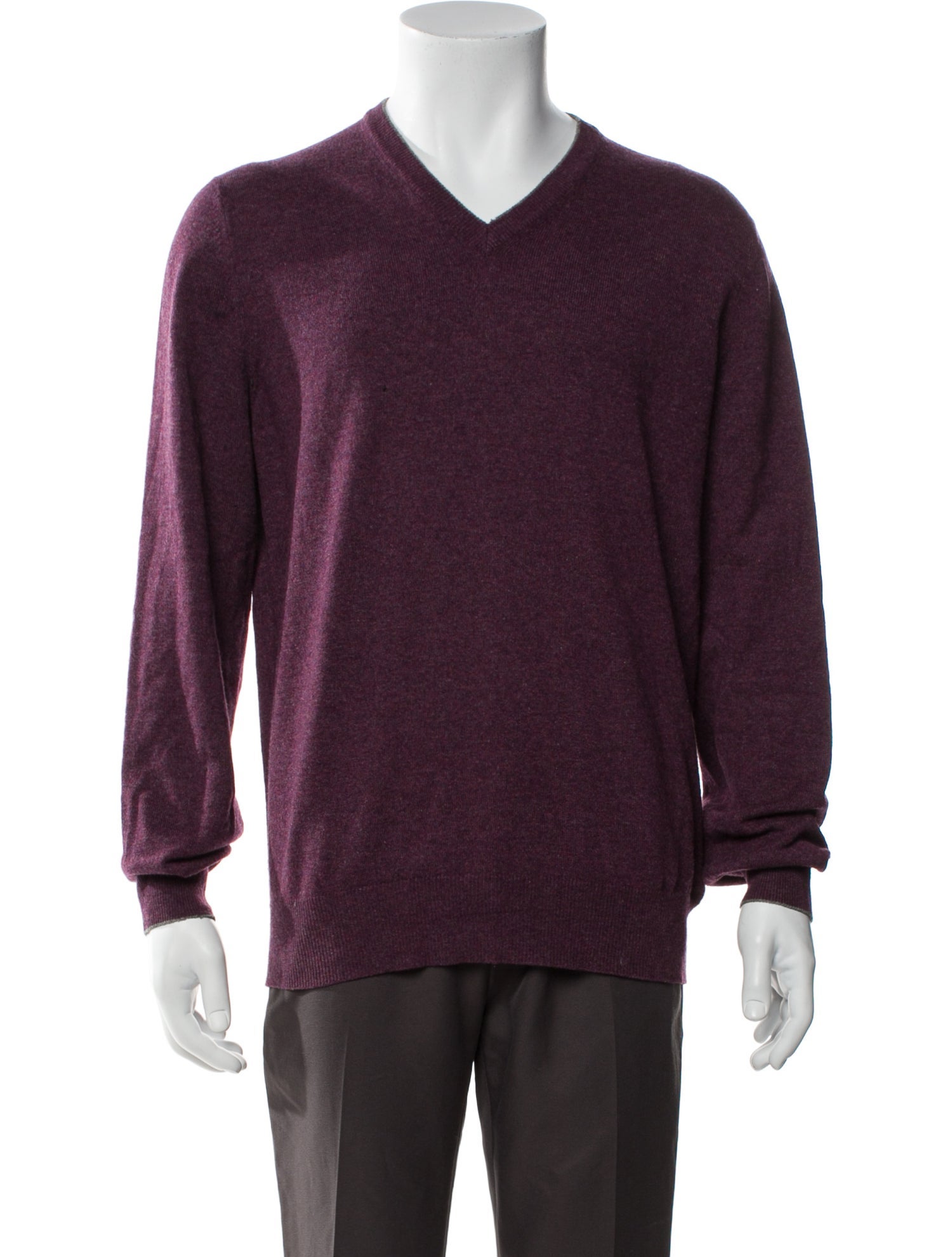 Brunello Cucinelli Cashmere V-Neck Pullover