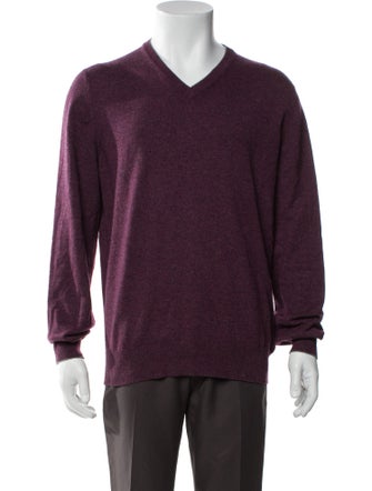 Brunello Cucinelli Cashmere V-Neck Pullover