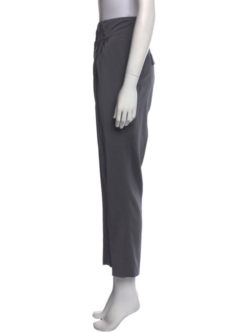 Brunello Cucinelli Silk Straight Leg Pants