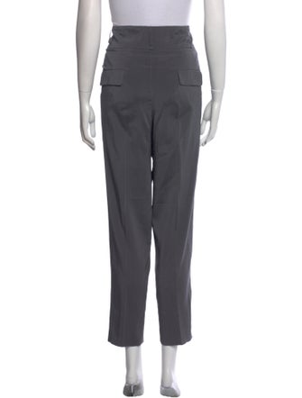 Brunello Cucinelli Silk Straight Leg Pants