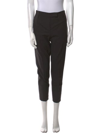 Brunello Cucinelli Virgin Wool Straight Leg Pants