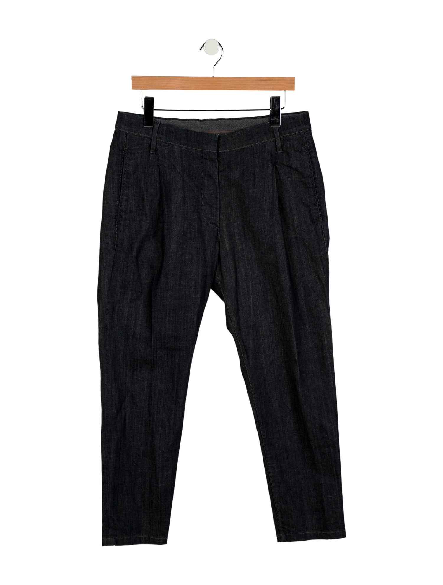 Brunello Cucinelli Mid-Rise Straight Leg Jeans