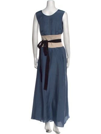 Brunello Cucinelli Silk Long Dress