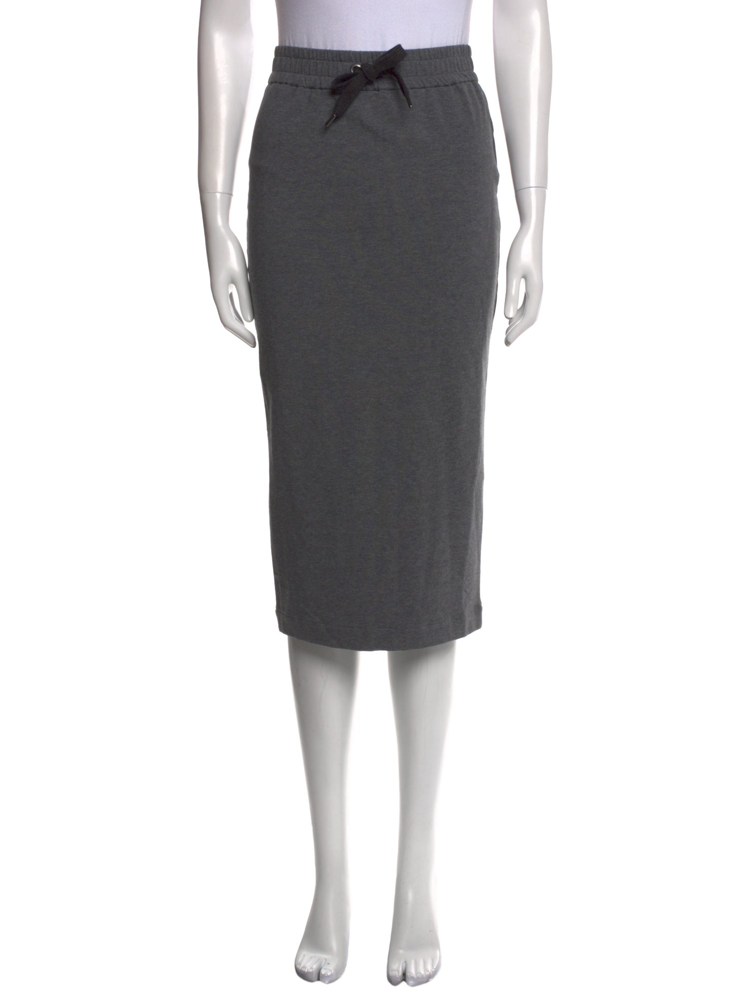 Brunello Cucinelli Crystal Embellishments Knee-Length Skirt