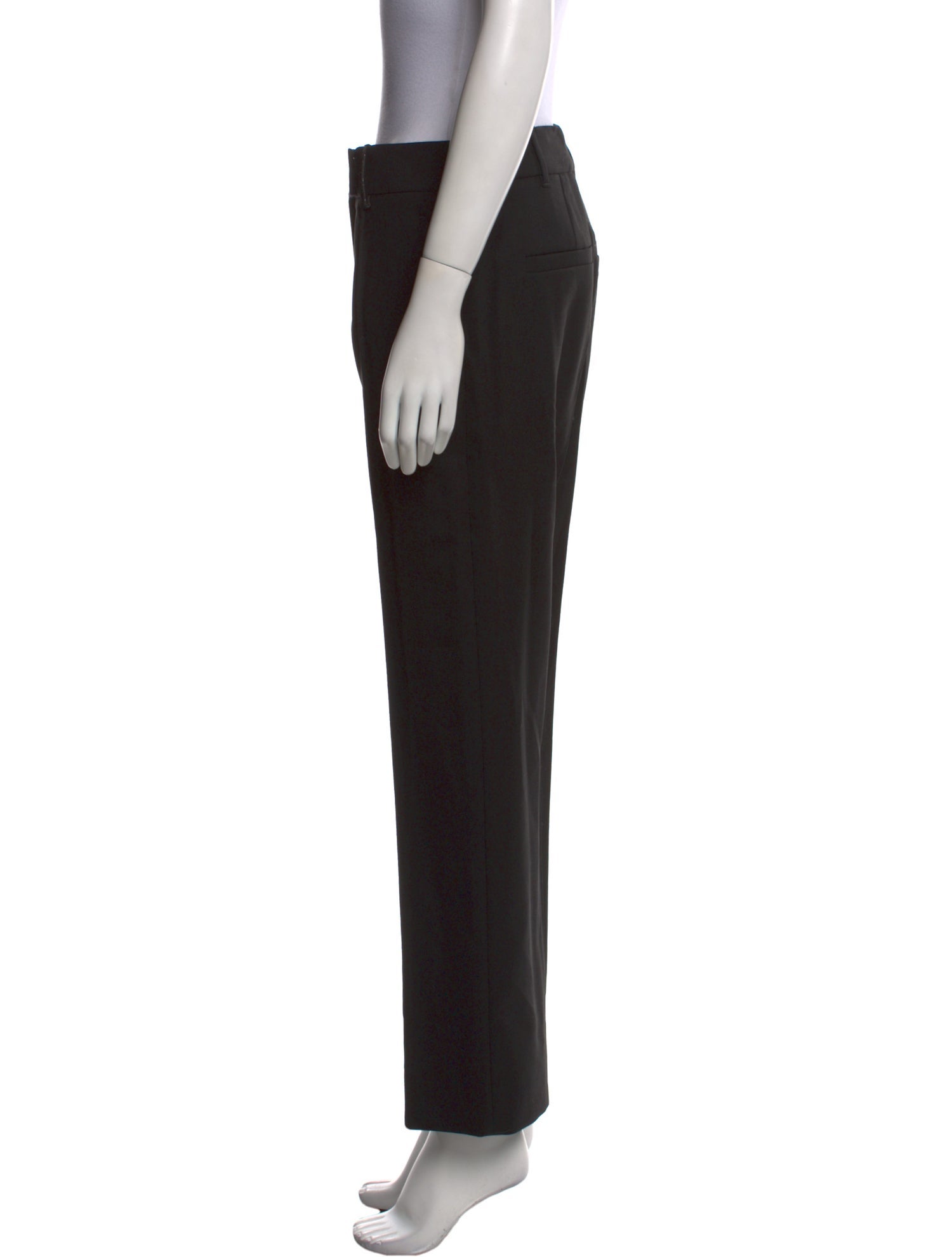 Brunello Cucinelli Wool Straight Leg Pants