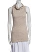 Brunello Cucinelli Cowl Neck Sleeveless Top