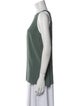 Brunello Cucinelli Scoop Neck Sleeveless Top