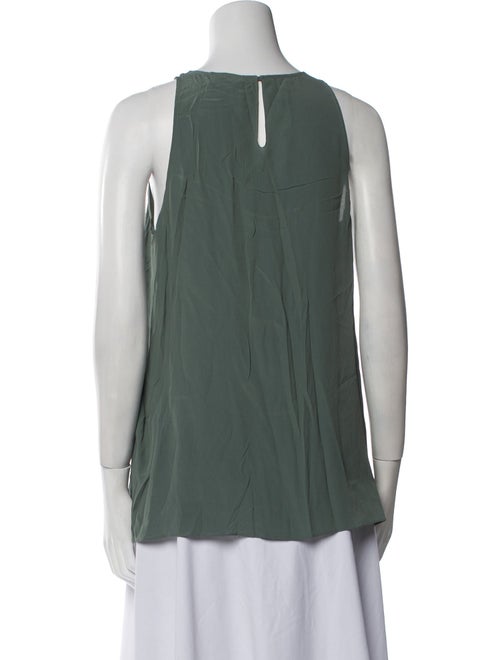 Brunello Cucinelli Scoop Neck Sleeveless Top