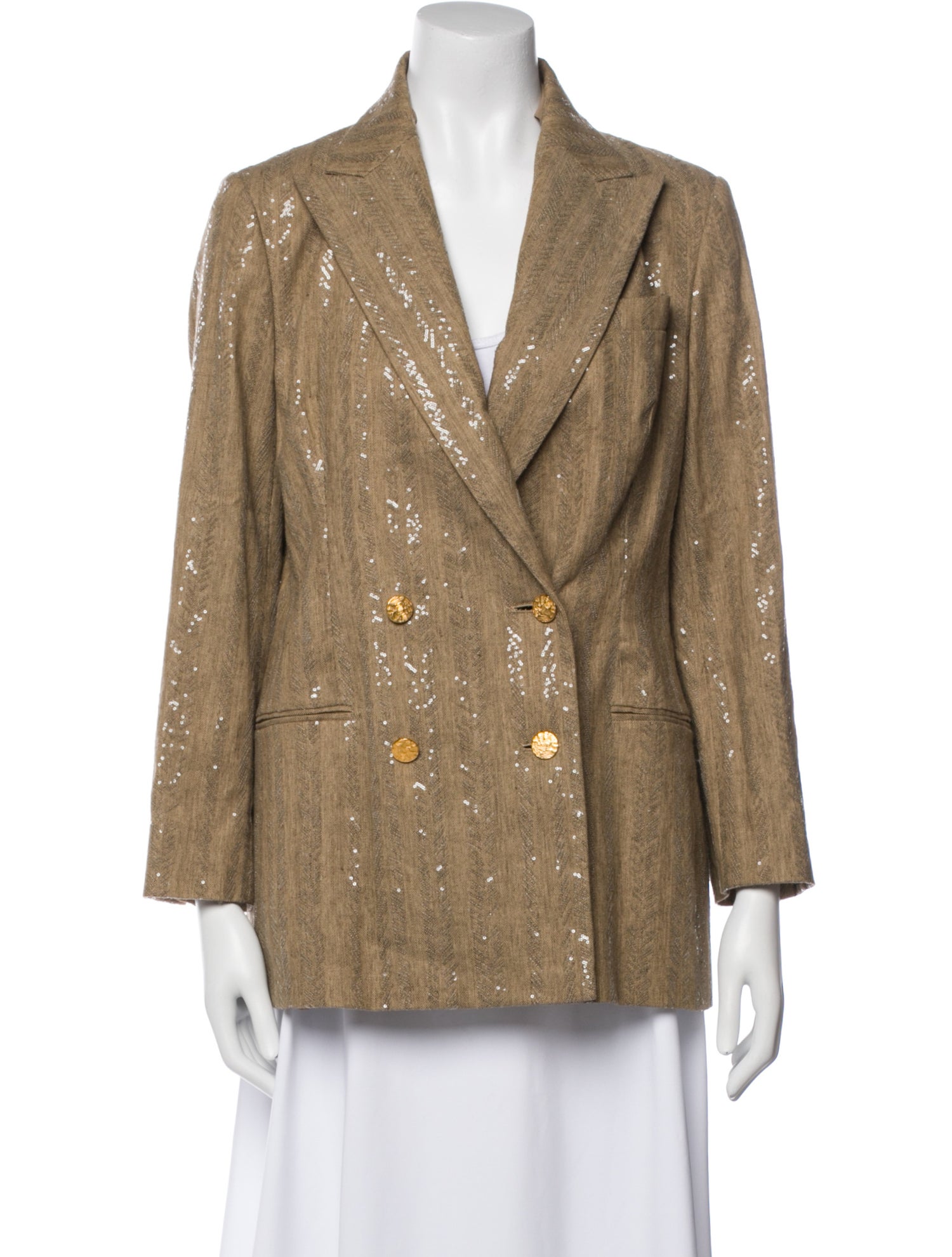 Brunello Cucinelli Striped Blazer w/ Tags