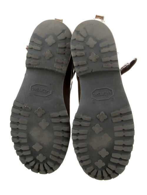 Brunello Cucinelli Monili Leather Combat Boots