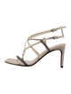 Brunello Cucinelli Leather Colorblock Pattern Sandals