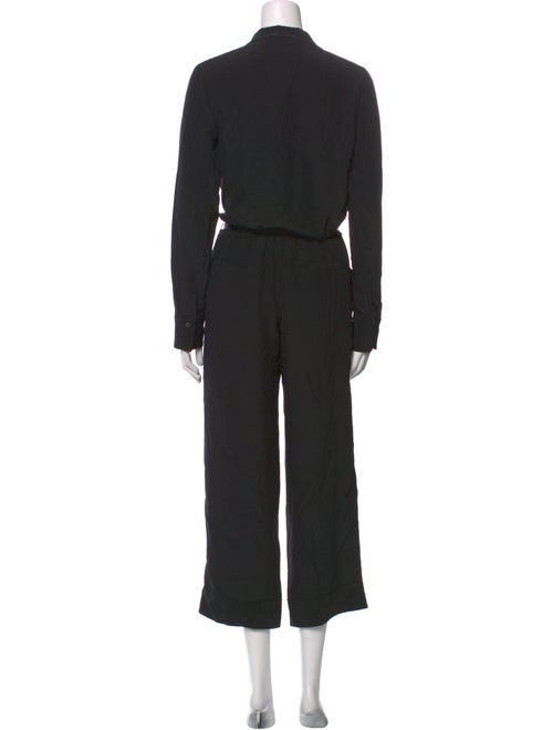Brunello Cucinelli Silk V-Neck Jumpsuit