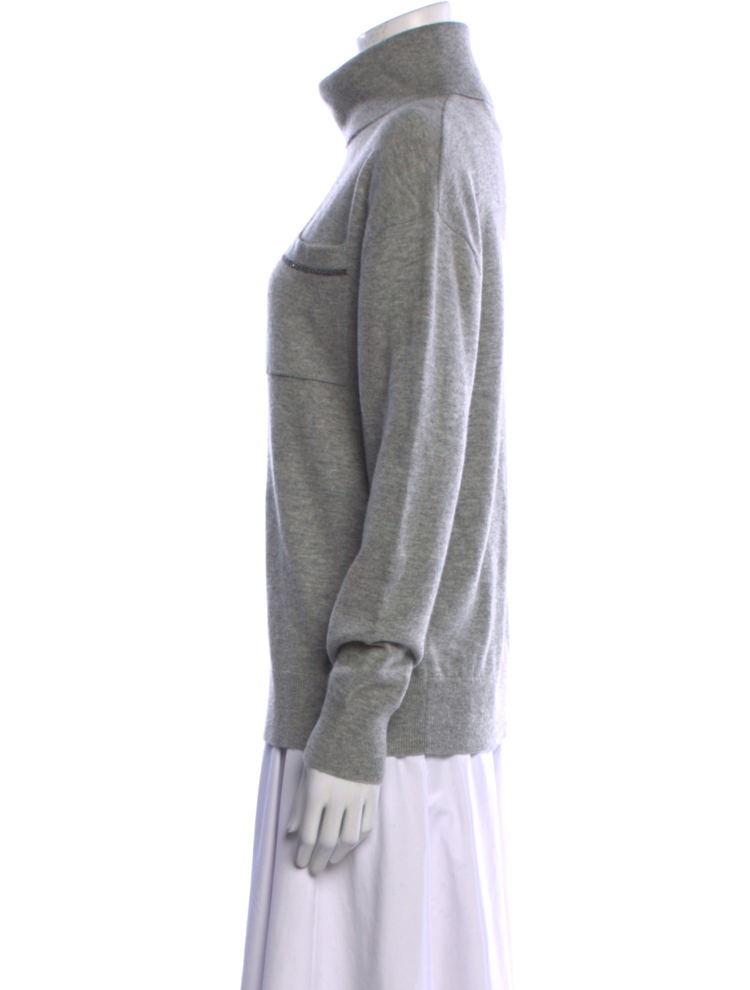 Brunello Cucinelli Cashmere Turtleneck Sweater