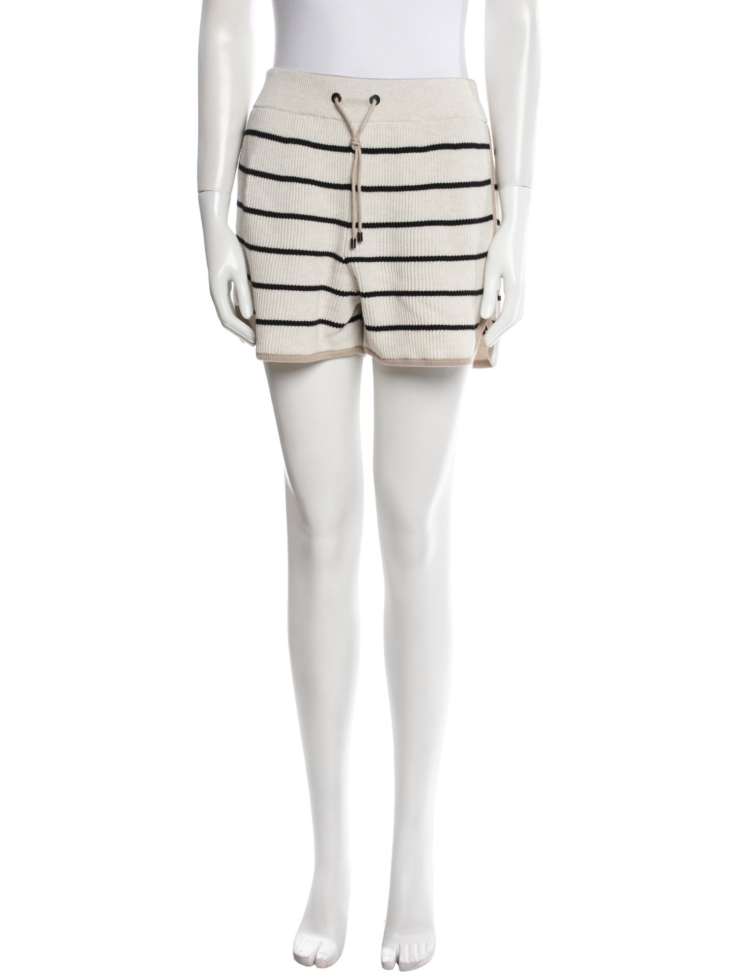 Brunello Cucinelli Striped Mini Shorts w/ Tags