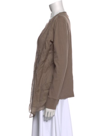 Brunello Cucinelli Open Front Sweater