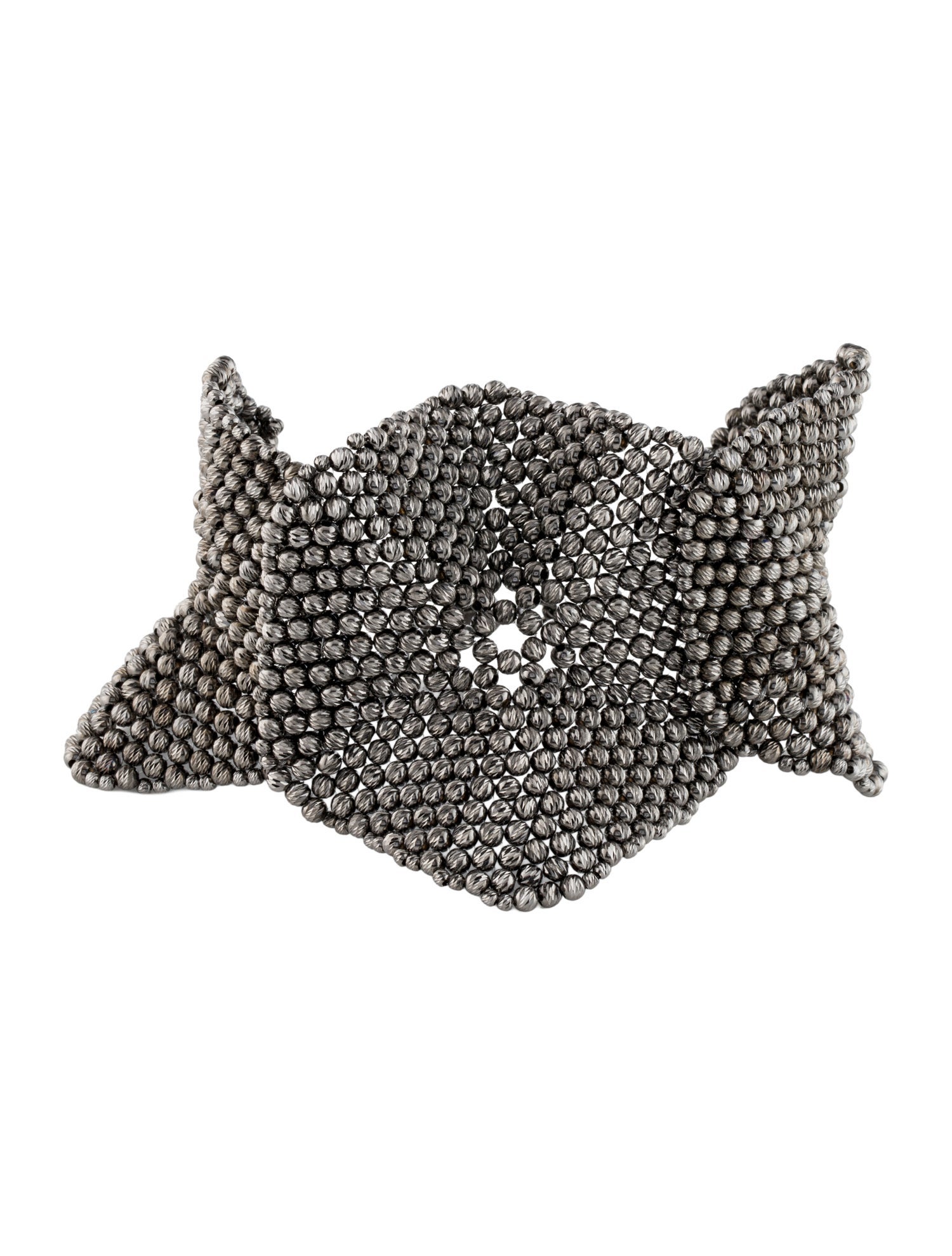 Brunello Cucinelli Flower Sculptured Bead Bracelet