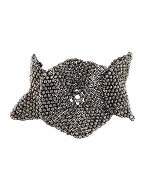 Brunello Cucinelli Flower Sculptured Bead Bracelet