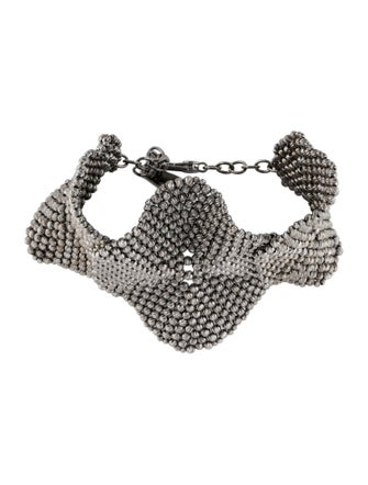 Brunello Cucinelli Flower Sculptured Bead Bracelet