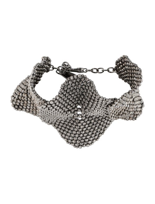 Brunello Cucinelli Flower Sculptured Bead Bracelet