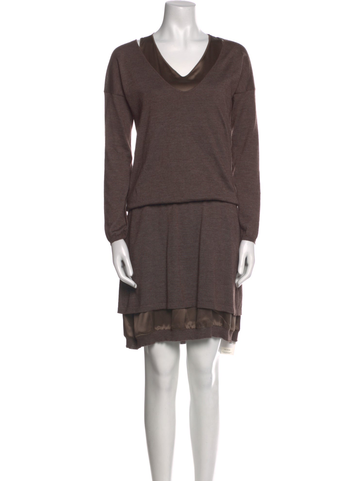 Brunello Cucinelli Cashmere Mini Dress