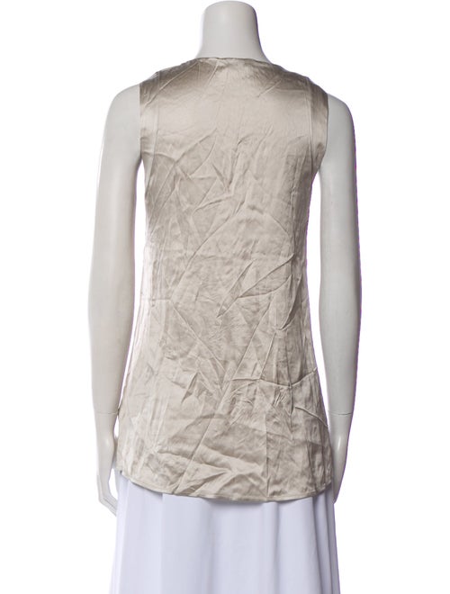Brunello Cucinelli Silk V-Neck Top